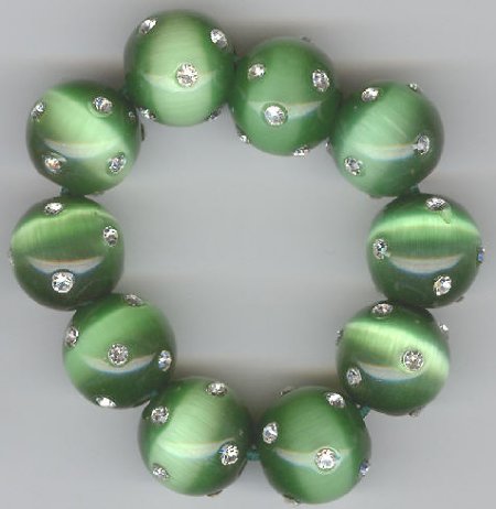 1 12mm Green Fireball