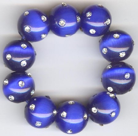 1 12mm Sapphire Fireball