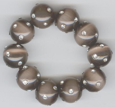 1 12mm Smoke Topaz Fireball