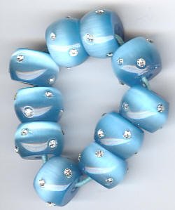 1 8x12mm Aqua Fireball