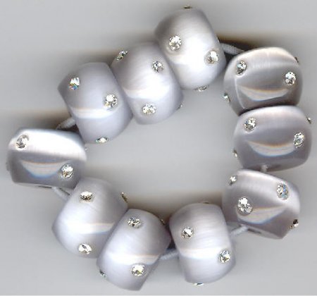 1 8x12mm Grey Fireball