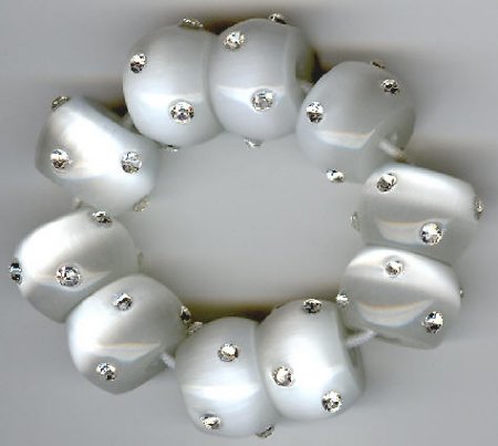 1 8x12mm White Fireball