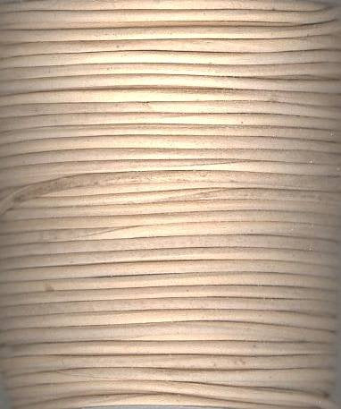 25 Yards of 1mm Natural Leather Cord