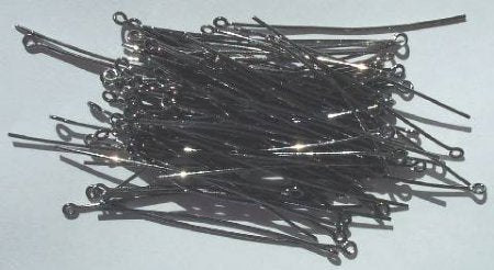 100, 2 Inch 20ga Gunmetal Eye Pins