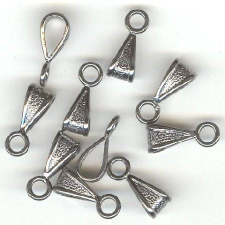 10 15x5.5mm Gunmetal Plated Bails