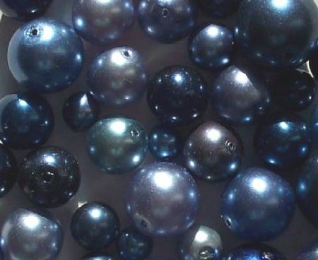 50 Grams of Blue Skies Glass Pearl Mix