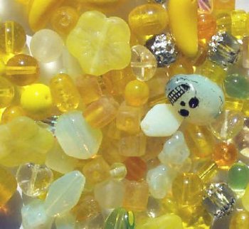 Northern Bead Deluxe 50 gram Yellow Mix