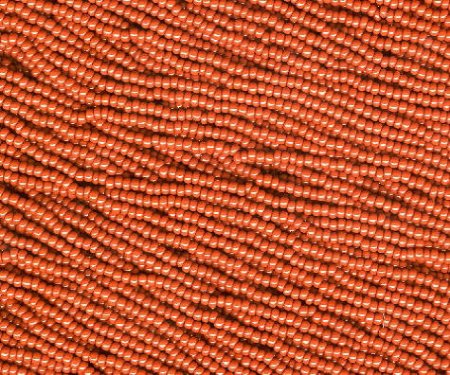 1 Hank of 11/0 Opaque Light Brown Seed Beads