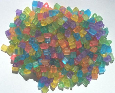 50g 4x4mm Matte Mixed Triangles