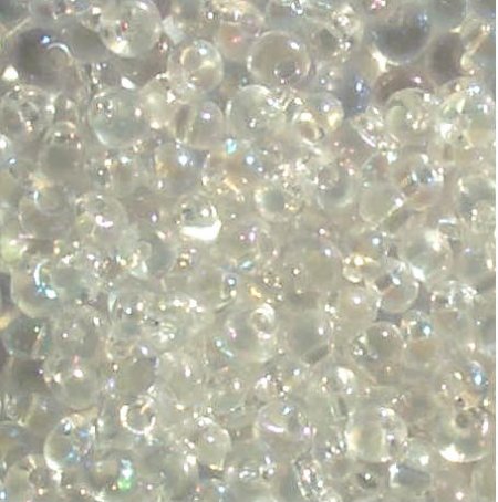 25g 5/0 Crystal AB Fringe Drops