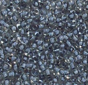50g 6/0 Dove Grey Lined Crystal
