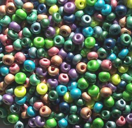 50g 6/0 Matte Metallic Mix