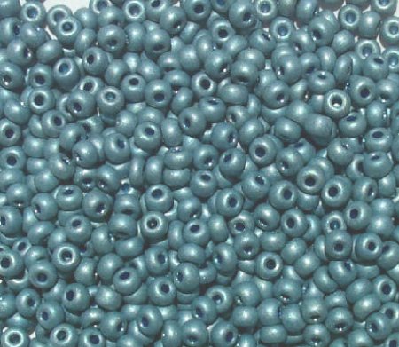 50g 6/0 Matte Metallic Teal