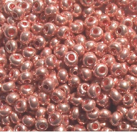 50g 6/0 Metallic Light Pink