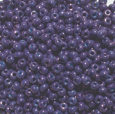 50g 6/0 Opaque Dark Blue Lustre