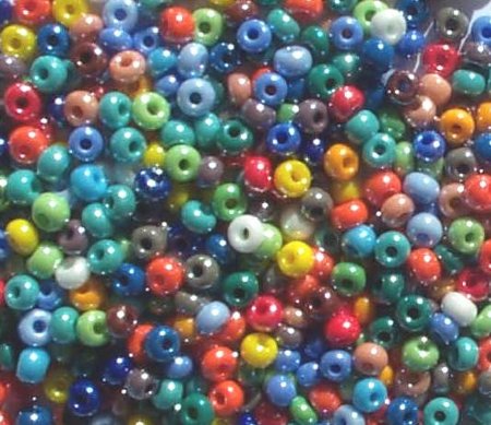 50g 6/0 Opaque Lustre Multi Mix
