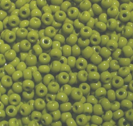 50g 6/0 Opaque Olive