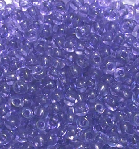 50g 6/0 Transparent Tanzanite