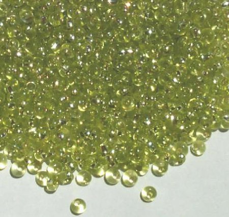 25g 8/0 Silver Lined Olive Fringe Drops
