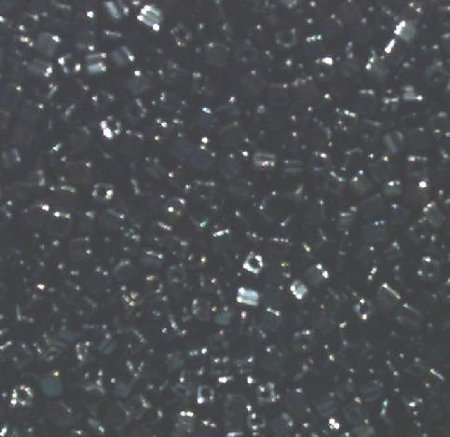 50g 2.6x2.6mm Black Tiny Cubes