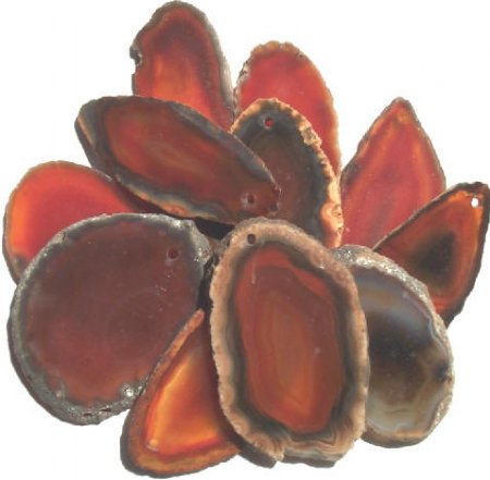 1 Agate Slice - Topaz