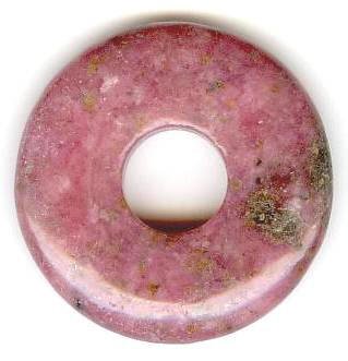 1 25mm Rhodonite Donut