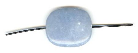 1 27x23x7mm Flat Oval Angelite