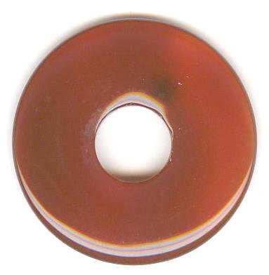 1 30mm Carnelian Donut