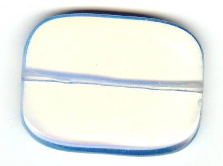 1 41x31x9mm Flat Rectangle Sea Opal