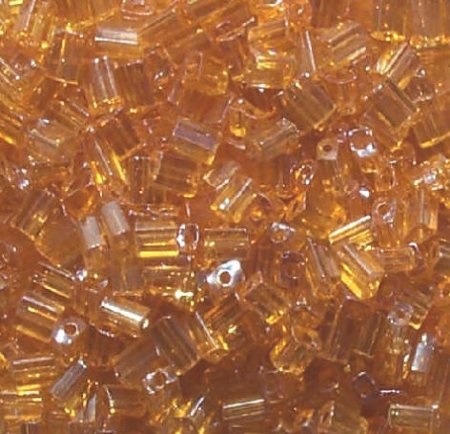 50g 5x4x2mm Topaz Lustre Tile Beads