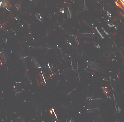 50g 5x4x2mm Very Dark Topaz Tile Beads