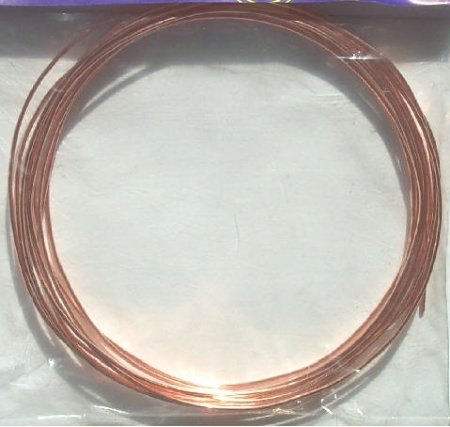 25 Feet of 14 Gauge Natural Copper Artistic Wire