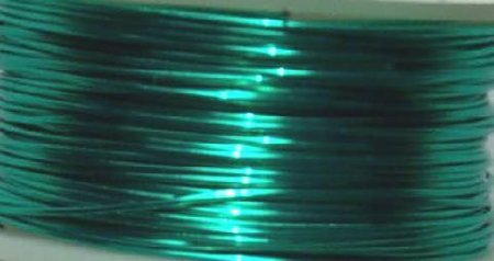 15 Yards of 24 Gauge Green Artistic Wire