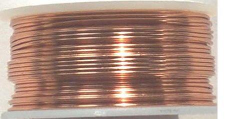 20 Yards of 24 Gauge Natural Copper Artistic Wire