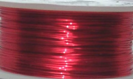 40 Yards of 28 Gauge Red Artistic Wire