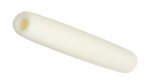 20 38x7mm Ivory Pipe Worked on Bone Beads