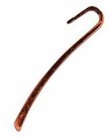 1 85mm Antique Copper Plated Small Bookmark