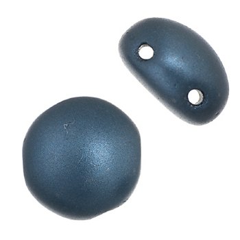 22, 8mm Pastel Petrol Pearl Glass Candy Beads