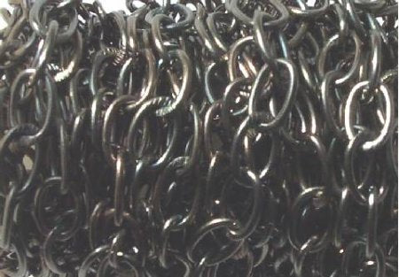 1 Meter of 10x7mm Gunmetal Chain