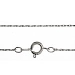 16 inch Nickel Plate Serpentine Chain