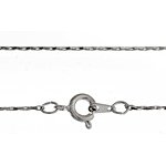 18 inch Nickel Plate Serpentine Chain