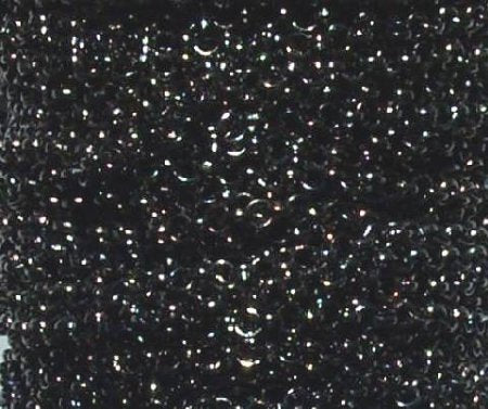 1 Meter of 2.5mm Round Rolo Gunmetal Chain