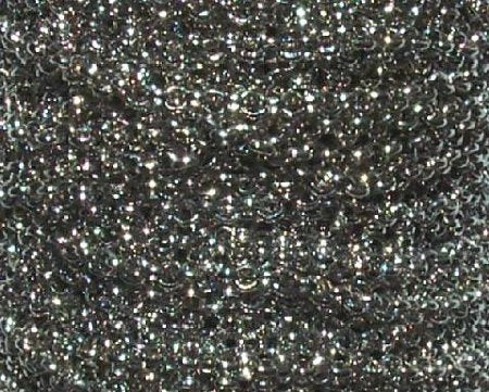 1 Meter of 2.5mm Round Rolo Rhodium Chain