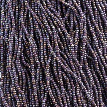 10 Grams 13/0 Charlotte Seed Beads - Opaque Mauve AB
