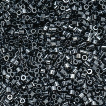 CY-1000 25 Grams of 11/0 Metallic Gunmetal Cylin Seed Beads
