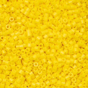 CY-1053 25 Grams of 11/0 Opaque Yellow Cylin Seed Beads