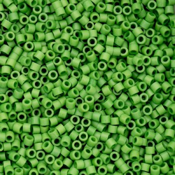 CY-1069 25 Grams of 11/0 Opaque Spring Green Cylin Seed Beads