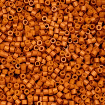 CY-1099 25 Grams of 11/0 Opaque Pumpkin Orange Cylin Seed Beads