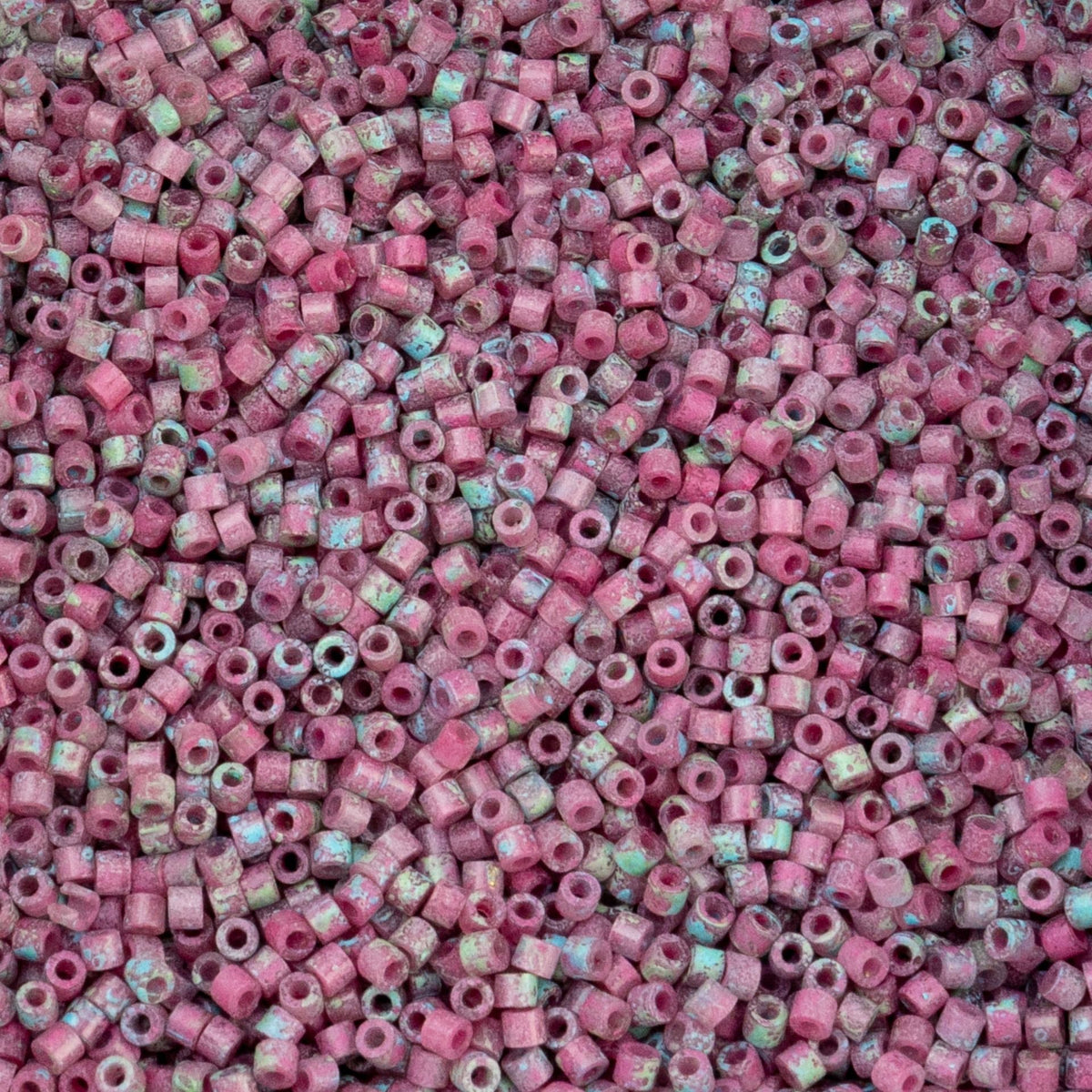 CY-1245 25 Grams of 11/0 Verdara Blossom Cylin Seed Beads
