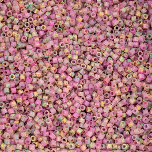 CY-1247 25 Grams of 11/0 Verdara Celestial Dew Cylin Seed Beads